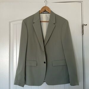 Zara men’s blazer sz 38 mint green